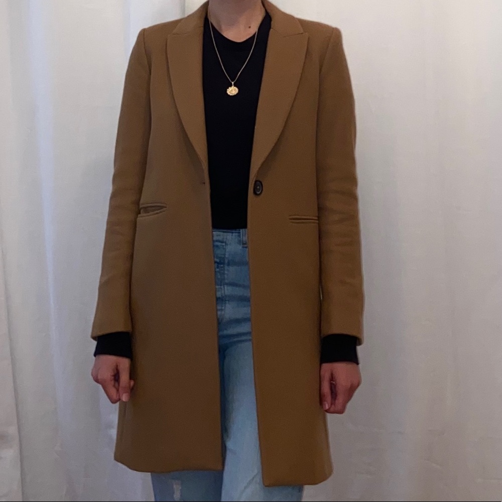 ZARA Camel coat